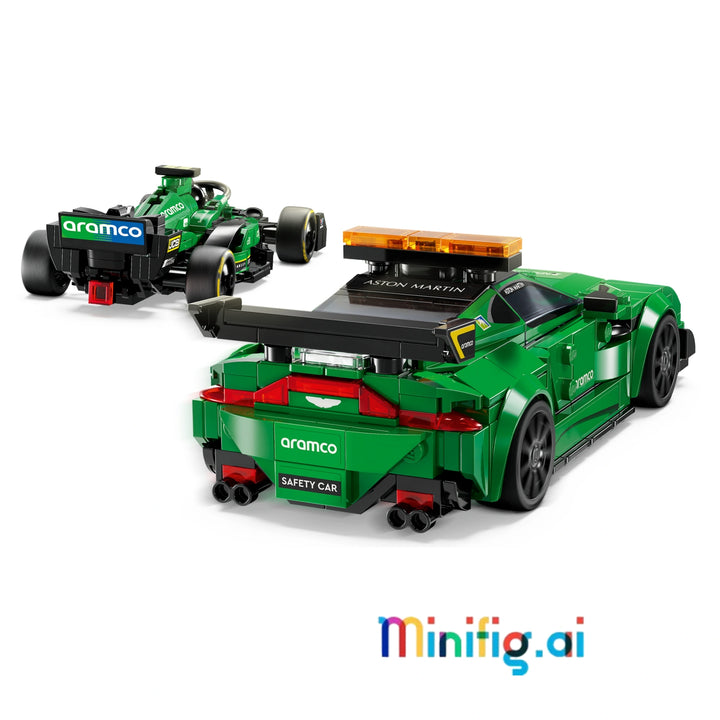 Double the Aston Martin excitement with LEGO 76925! Safety Car & AMR23 F1 model. Detailed builds, sticker customization. Perfect for collectors 9+.
Race into action with LEGO 76925 Aston Martin set! Safety Car & AMR23 F1 replica. Buildable models, minifigures, authentic details. Ages 9 and up