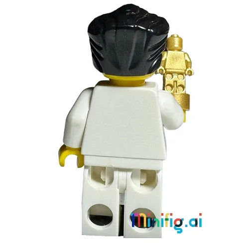 LEGO Karate Master Collectible Minifigure Series 2 From Set 8684 bricklink col02-14, Rear View, B004048VHQ