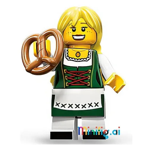 LEGO Pretzel Girl Collectible Minifigure Series 11 from set 71002