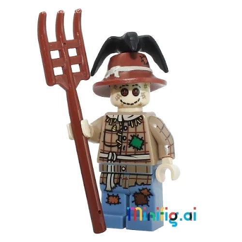 LEGO Scarecrow Collectible Minifigure Series 11 from set 71002, col11-2, B00EYHD42G, Front View, 29.24