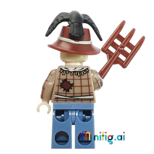 LEGO Scarecrow Collectible Minifigure Series 11 from set 71002, col11-2, B00EYHD42G, Rear View, 29.24