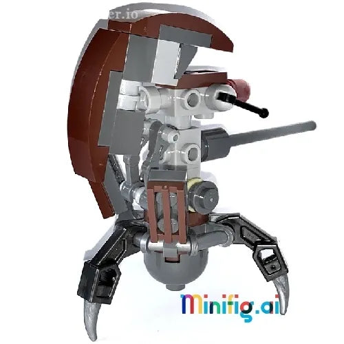 LEGO Star Wars Droideka Sniper Destroyer Droid Minifigure From Set 75002, Right Side View, sw0447, B00SVD3U3M