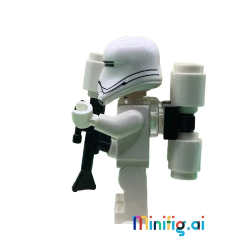 LEGO Star Wars First Order Flametrooper Minifigure From Sets 75103 & 74149 & 75177, Side View, sw0666, B01AXVCZ4E