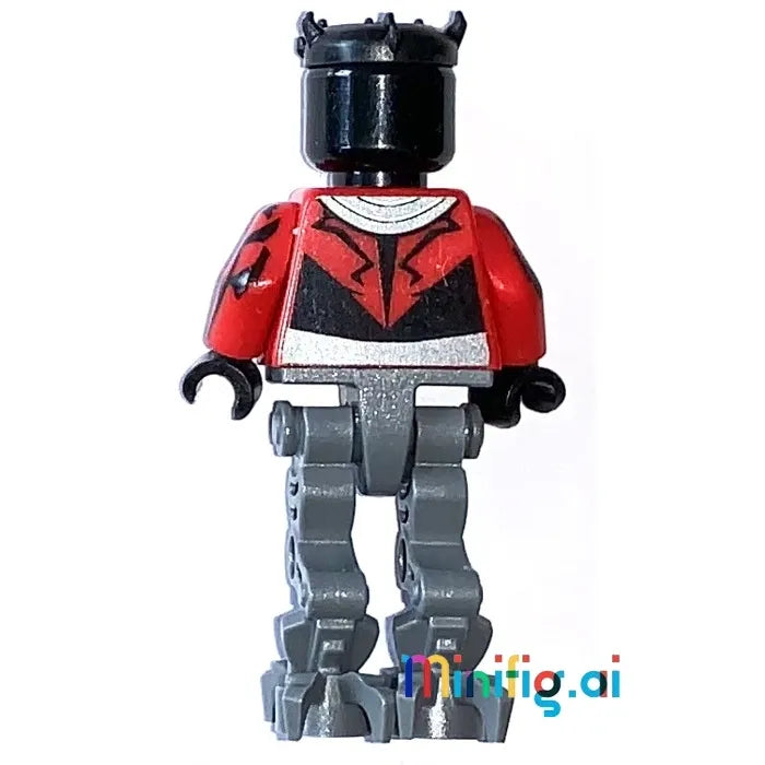 LEGO Star Wars Lego Darth Maul Cyborg with Dual Lightsabers From Set 75022, Back View, sw0493, B00EQKI4BW