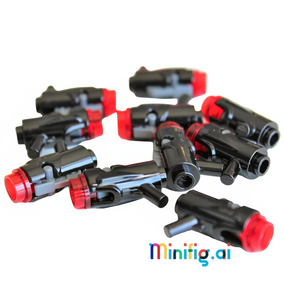 LEGO Lot of 10x Star Wars Minifigure Accessory Mini Blaster Shooters Weapon
