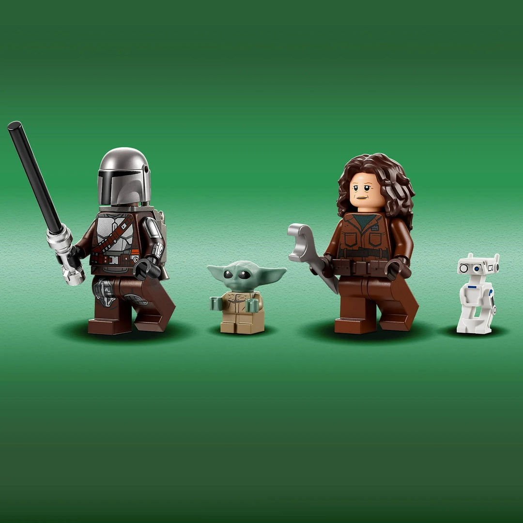 N-1 Starfighter (75325): Recreate Book of Boba Fett scenes. Detailed LEGO model with minifigures. Spring-loaded shooter, authentic look. Ages 9+.