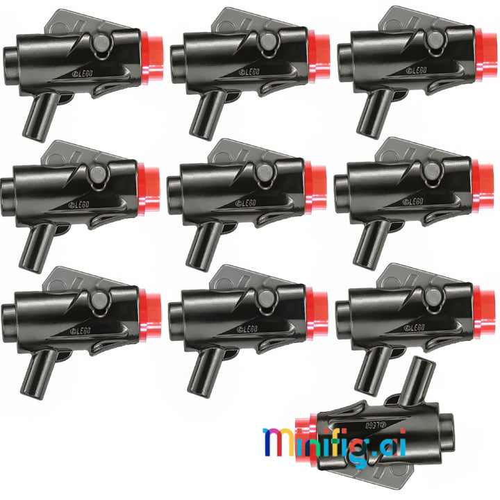 LEGO Lot of 10x Star Wars Minifigure Accessory Mini Blaster Shooters Weapon