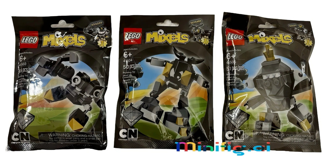 LEGO MIXELS Series 1 Complete Set of All Figures From Set 5003799