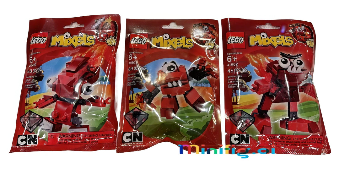 LEGO MIXELS Series 1 Complete Set of All Figures From Set 5003799