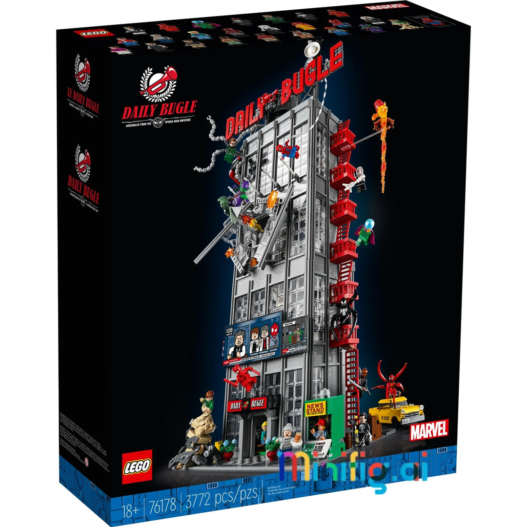 LEGO Marvel Spider-Man Daily Bugle 76178 Set 25 Minifigures