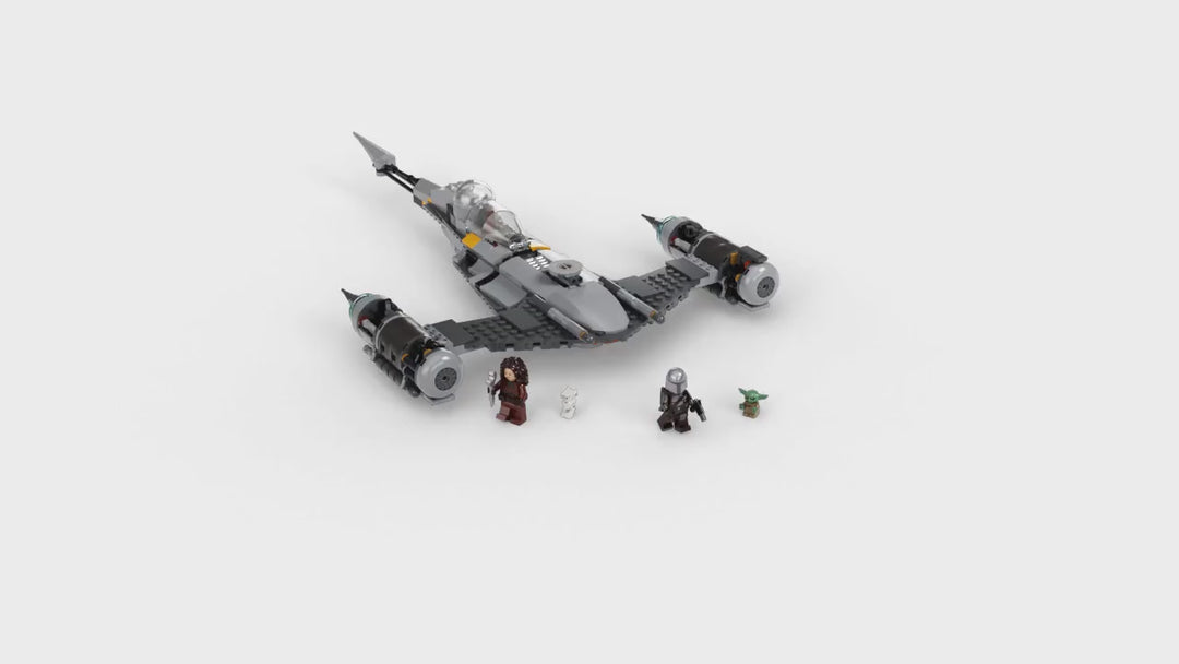 Lego Star Wars The Mandalorian's N-1 Starfighter 75325 video